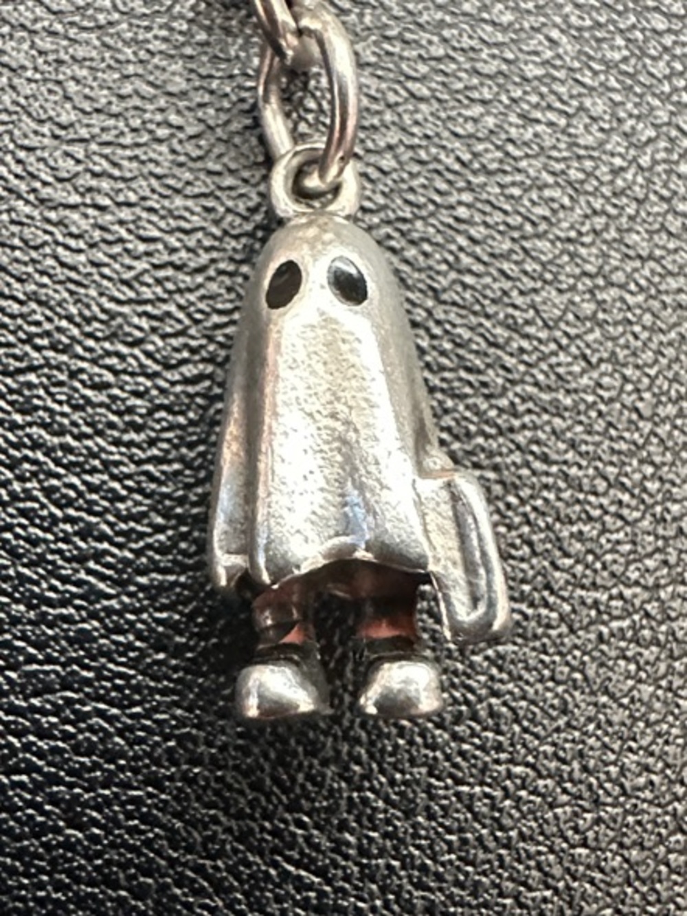 James Avery Sterling Silver Ghost Charm Pendant USED!